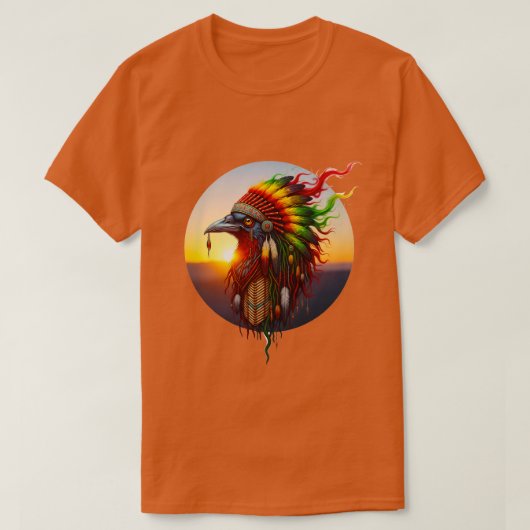 T-shirt Native Crow 03 (Design devant)
