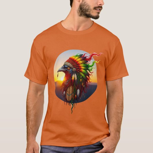 T-shirt Native Crow 03 (Devant)