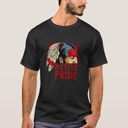 T-shirt Native Pride American Indian (Devant)