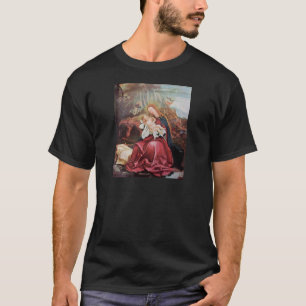T-SHIRT NATIVITÉ AVEC ANGELS - MAGIE DE NOËL