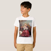 T-SHIRT NATIVITÉ AVEC ANGELS - MAGIE DE NOËL (Devant entier)
