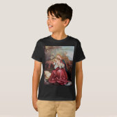 T-SHIRT NATIVITÉ AVEC ANGELS - MAGIE DE NOËL (Devant entier)