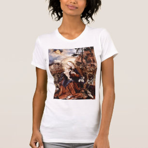 T-SHIRT NATIVITÉ AVEC DES LILLES BLANCHES - MAGIE DE NOËL