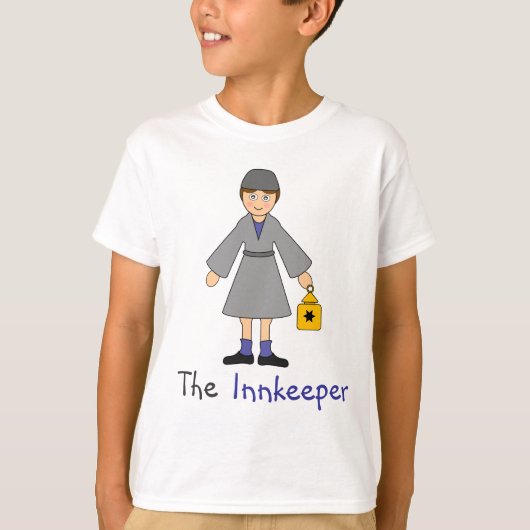 T-shirt Nativité des enfants — Bethlehem Innkeeper (Devant)
