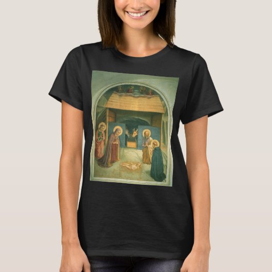 T-shirt Nativité par Fra Angelico (Devant)