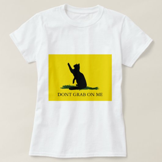 T-shirt N'attrape pas le Kitty (Design devant)