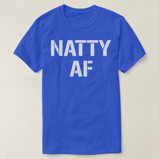 T-shirt Natty AF Cadeaux de musculation naturelle Hommes F (Design devant)