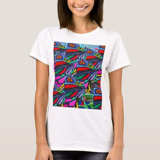 T-shirt Nature Abstraite (Devant)