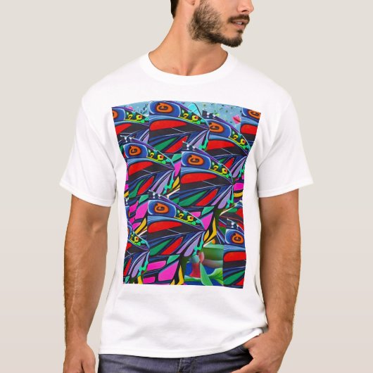 T-shirt Nature Abstraite (Devant)