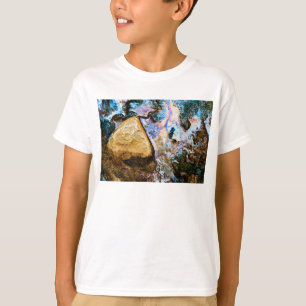 T-shirt nature abstraite eau calme