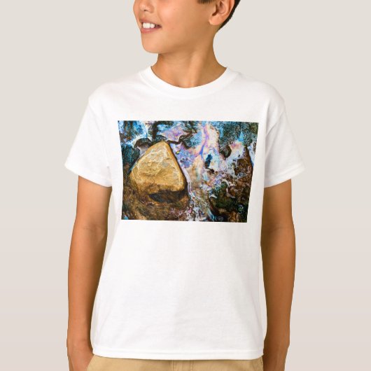 T-shirt nature abstraite eau calme (Devant)