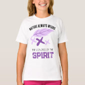 T-shirt  "Nature Always Wears" Leaf  (Devant)