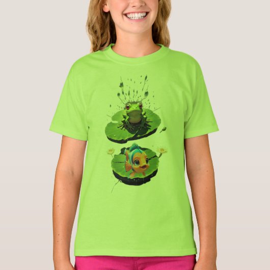 T-shirt Nature Animation Graphique (Devant)