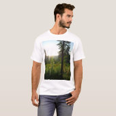 T-shirt Nature avec tigre (Devant entier)