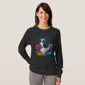 T-shirt Nature  Border Collie (Devant entier)