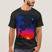 T-shirt Nature coloré (Devant)
