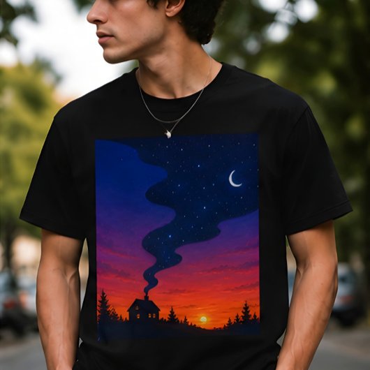 T-shirt Nature coloré