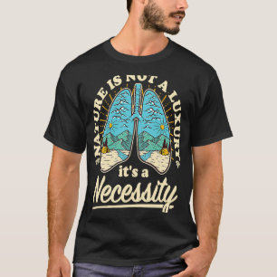 T-shirt Nature Conservancy US National Park Camping Randon