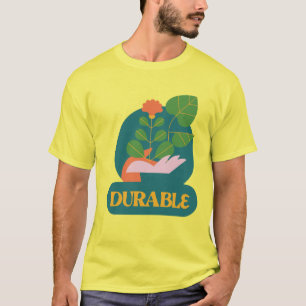 T-shirt Nature durable et durable.