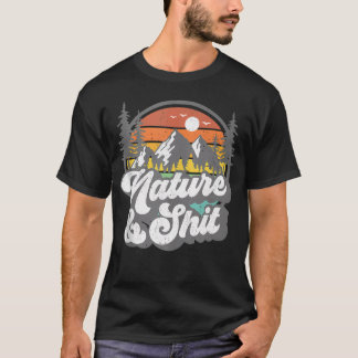 T-shirt Nature Et Randonnée Drôle Camping Randonneur Campe