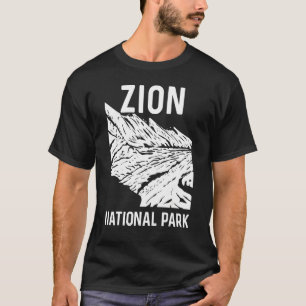 T-shirt Nature Été Vacances Zion Parc national 1