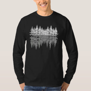 T-shirt Nature extérieure Arbres réflexion Faune Forêt