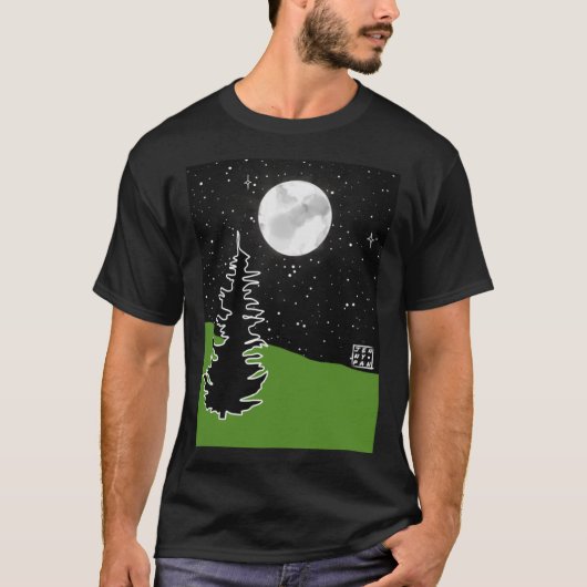 T-shirt Nature Gorpcore esthétique Décor Salé Granola (Devant)