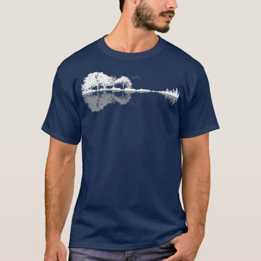 T-shirt Nature guitar (Devant)