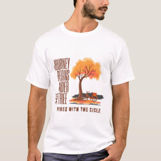 T-shirt Nature-Inspired "Circle of Life" Aesthetic Tee