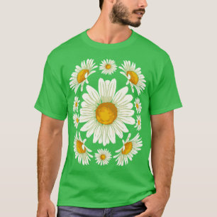 T-shirt Nature Jardin botanique Floral Daisy Flower