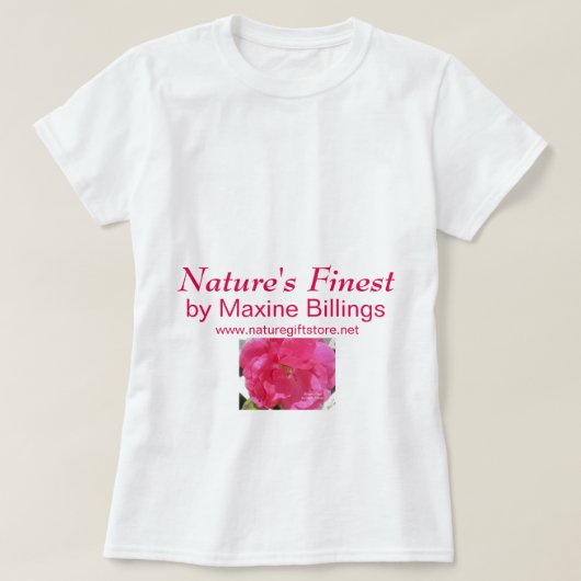 T-SHIRT (nature la plus fine par des facturations (Design devant)