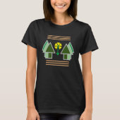 T-shirt Nature Love Art Design (Devant)