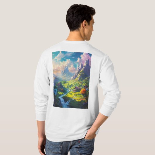 T-shirt Nature Lover (Dos entier)