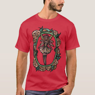 T-shirt Nature mignonne fée art fun fées design