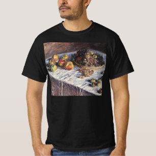 T-shirt Nature morte avec pommes et raisins de Claude Mone