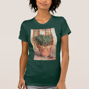 T-shirt Nature morte Pot de fleurs avec ciboulette par Vin