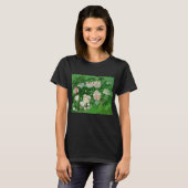 T-shirt Nature morte : Roses roses de Vincent van Gogh (Devant entier)