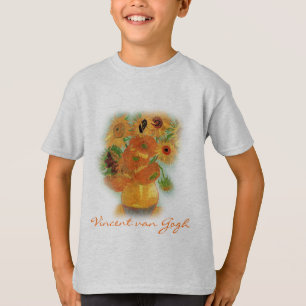 T-shirt Nature morte - Vase avec douze Tournesols, van Gog