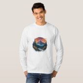 T-shirt nature paisible (Devant entier)