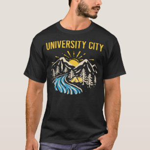 T-shirt Nature Paysage Université Ville