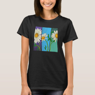 T-shirt Nature Plante Jardin Botanique Fleur Pop Daisy Flo