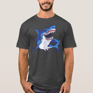 T-shirt Nature Protection Predatory Fish Ocean Bit Shark