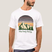 T-shirt Nature Road Trier Forêt Cool Custom Family (Devant)