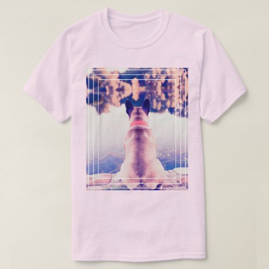 T-shirt Nature Rose (Design devant)