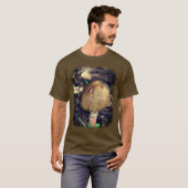T-shirt Nature sauvage Brown des champignons (Devant entier)