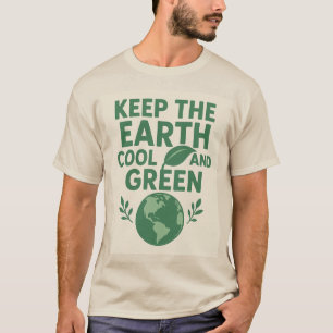 T-shirt Nature Tee - Gardez la Terre Fraîche et Verte