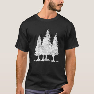 T-shirt Nature Tree Take A Hiking Hike For Hiker Men Pines
