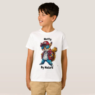 T-shirt Nature Urbaine écureuil Style de rue