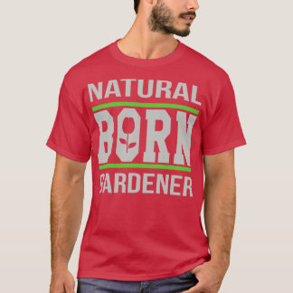 T-shirt Naturel Born Gardener