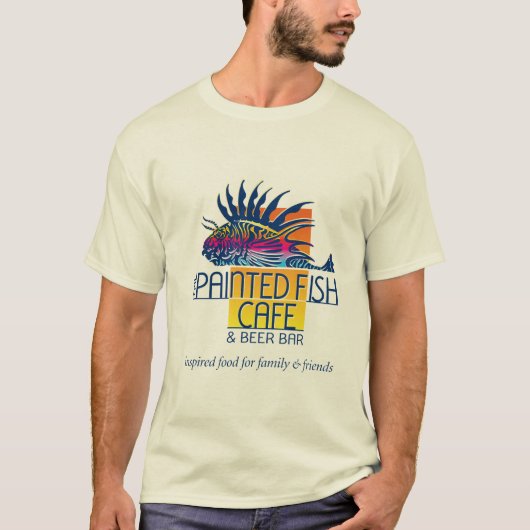 T-shirt naturel de base avec le logo de PFC (Devant)